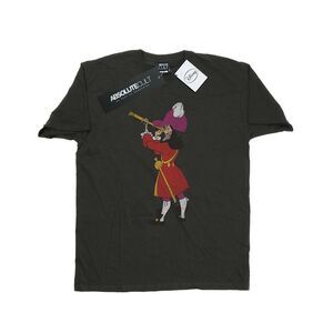 Peter Pan Mens Classic Captain Hook Heather T-Shirt / Light Graphite